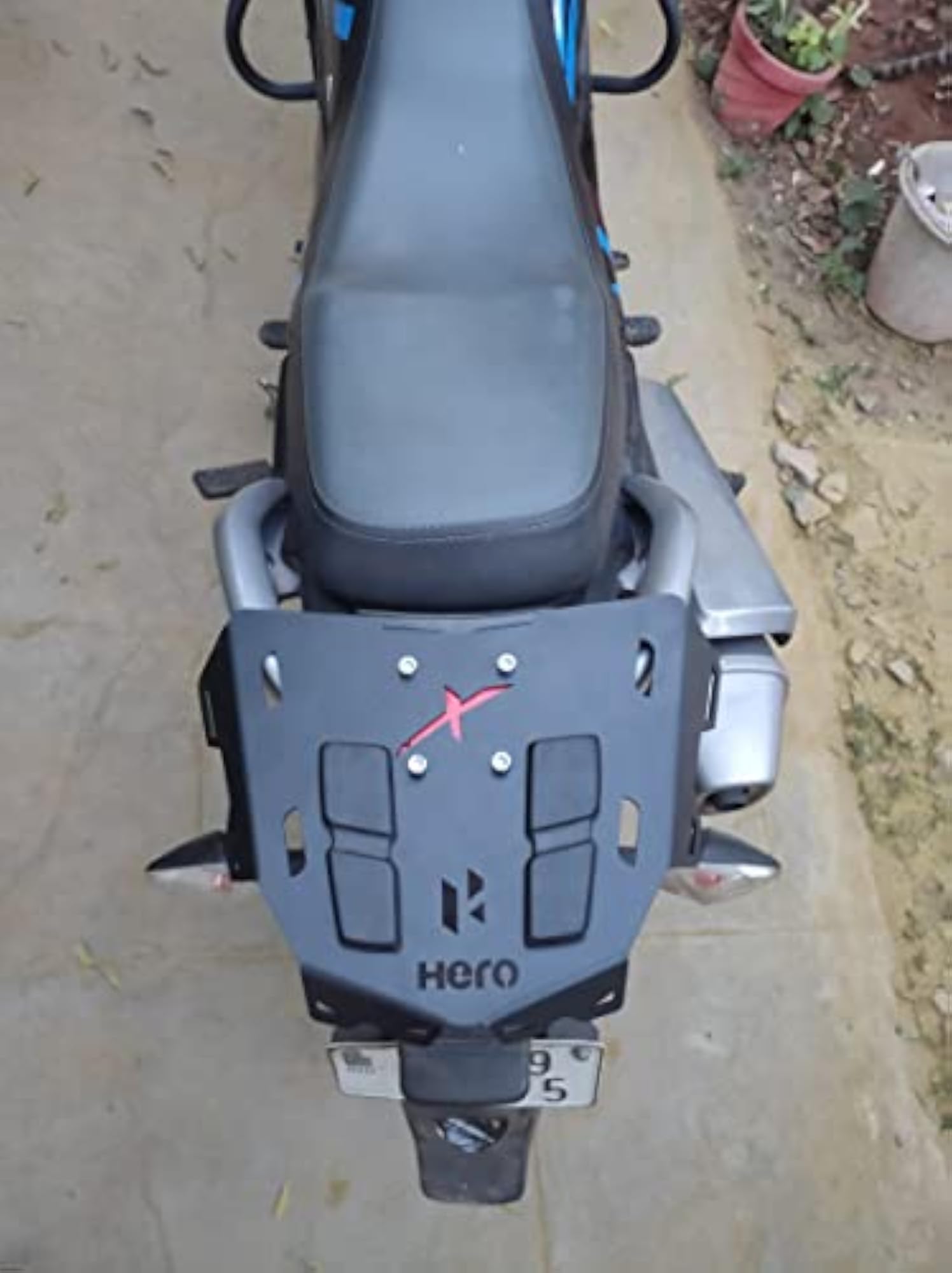 Durior Xpulse 200 Top Rack Plate Heavy
