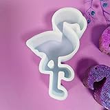 Flamingo Car Freshie Mold - Bird Silicone Epoxy Resin Molds - Aroma Bead Freshener Mold - Scented Ca