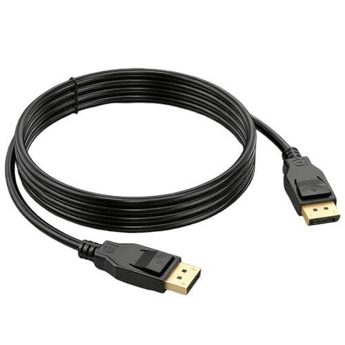 Cable DisplayPort 1.4 de alta velocidad que elimina parpadeos en pantallas 4K de 240 Hz