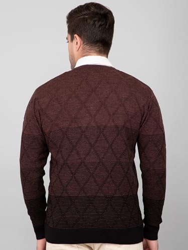 Image of GODFREY V Neck Full Sleeve Sweater for Man Winter Pullover
