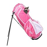 KUANDARMX Große Golftasche Damen-Ballsport-Standtasche Die modische Damen-Golftasche ist leicht zu zerlegen und leicht zu verstauen, Purple