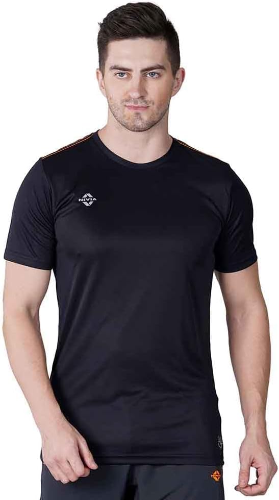 Step Out & Play Polyester Hydra -1 Fitness Regular Fit Jersey Men's