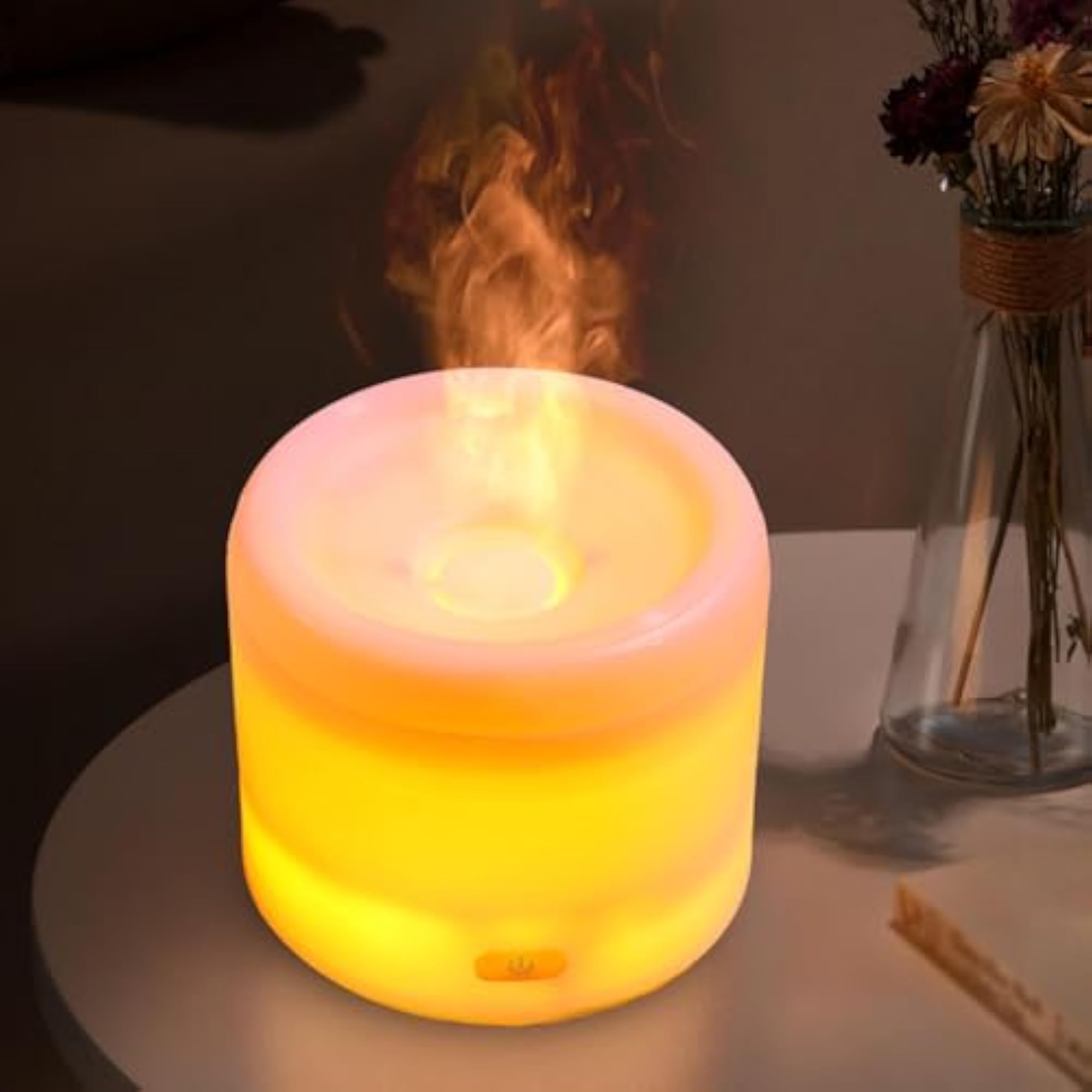 Small Humidifier with Adjustable Night Light, 300 Ml