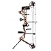 Leader Accessories Compound Bow 30-55lbs Archery Hunting Equipment with Max Speed 296fps (Autumn Camo.)