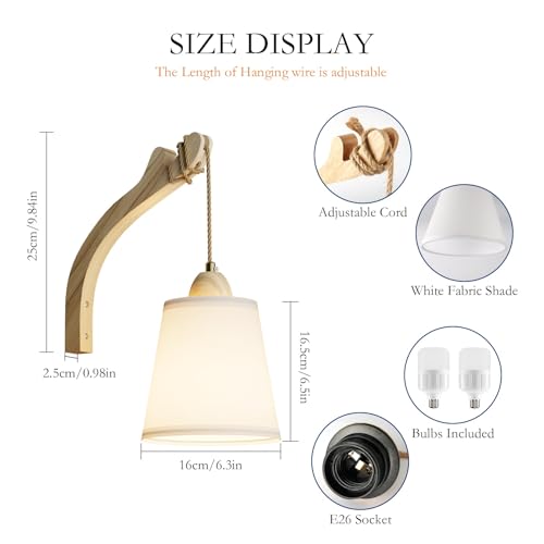 Image of Boho Battery Operated Wall Sconce,5500mAh Rechargeable Wireless Wall Light 3 Colors Dimmable with Remote Control Easy Install for Bedroom Living Room