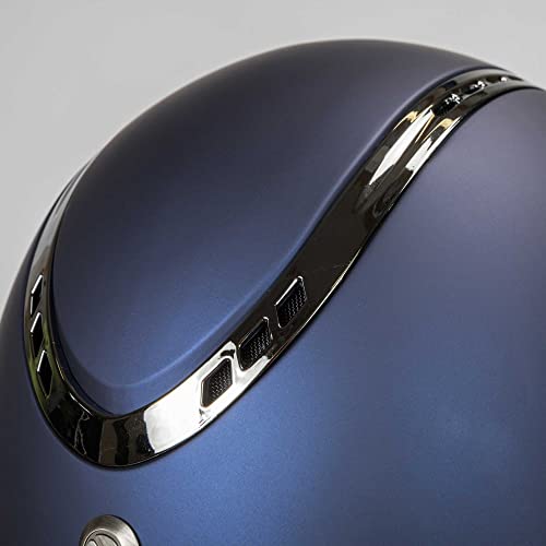 Casque d'équitation EQ3 Pardus Back on Track avec molette de réglage noir