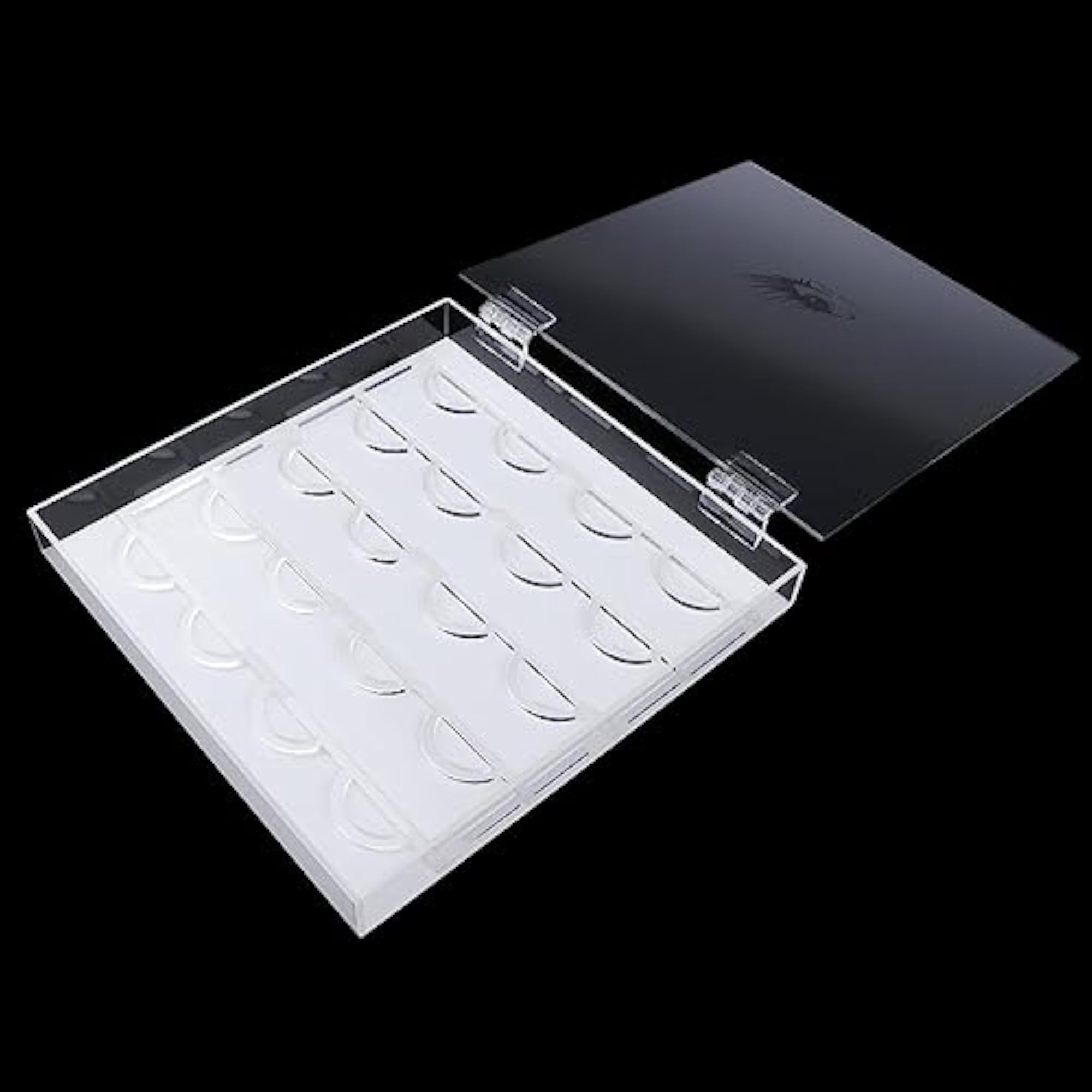 Clear Acrylic False Eyelash Storage Case Box