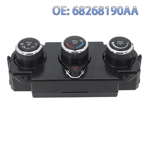 Commande climatisation auto 68268190AA boîtier température - 3