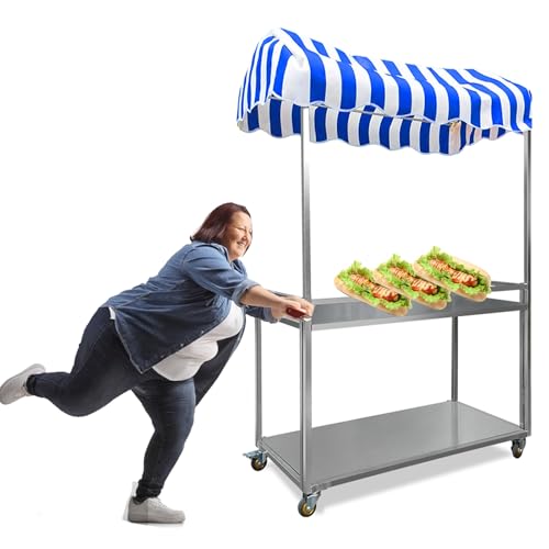 Outdoor Marktstand Display Stand Mobile Food Vending Kiosk mit wetterfestem