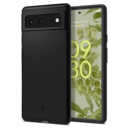 Spigen Funda Thin Fit Compatible con Google Pixel 6 - Negro
