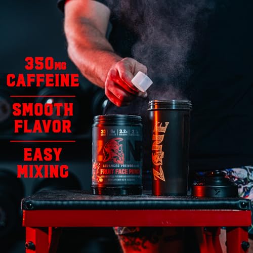 Image of Zone Pre-Workout Powder, Fruit Punch, 30 Servings