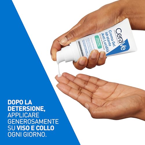 CeraVe Gel-Crema Hidratante Oil Control, Para Piel Mixta a Grasa, Protege, Hidrata, Controla el Brillo, Acabado Mate No Graso, Con Ácido Hialurónico, Ceramidas y Niacinamida - imagen 5