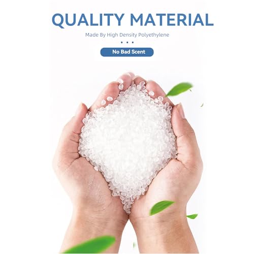 Image of WAIKAS 8 Gallon Trash Bags with Handles, Pack of 42, Garbage Bags, Size 55 * 70cm, Weight 8g /pcs, Unscented, White