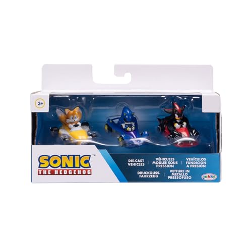 Vehículos Sonic The Hedgehog 1:64 3-Pack miniatura 6