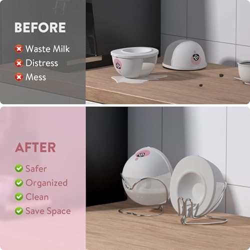 Soporte Universal de Acero Inoxidable para Extractor Momcozy M5 miniatura 3