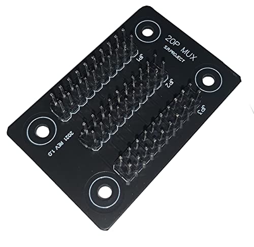 SRPJ 20ピン マルチプライヤーキット for Brook RETRO Board + Universal Fighting Board/XB FIGHTING BOARD ユニバーサルファイティングボード レトロボード UFB/XFBとRBの両立化互換ボード / 20-Pin Multiplier