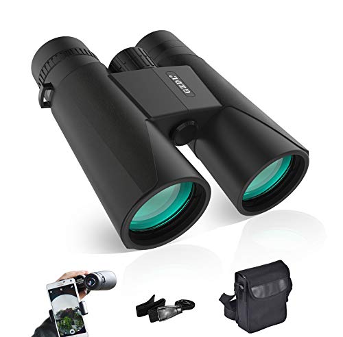 10x42 Compact HD Binoculars for Adults, Portable and Waterproof Fogproof Binoculars with Clear