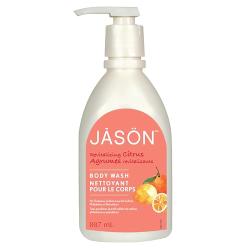 Pack of 1 x Jason Satin Shower Body Wash Citrus - 30 fl oz