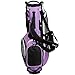 MacGregor Golf Ladies VIP 14 Divider Stand Carry Bag with Full Length Dividers Lilac/Black