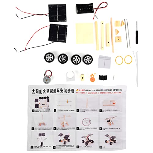Kit di assemblaggio elettrico educativo per auto elettrici per auto a energia solare per bambini