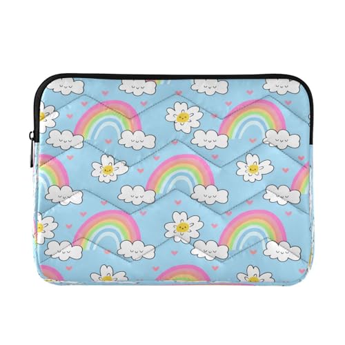 Funda portátil arcoíris para laptop de 13-14 pulgadas miniatura 1
