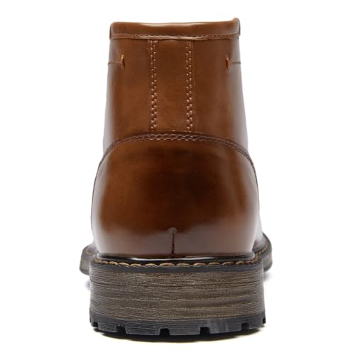 Men's Boots Lace-Up Casual Chukka Boots Oxford Dress Boots for Men.4