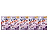 Ty-D-Bol Lavender Tablets Value Pack: Bleach Free Toilet Bowl Cleaner and Deodorizer for a Fresh Sme
