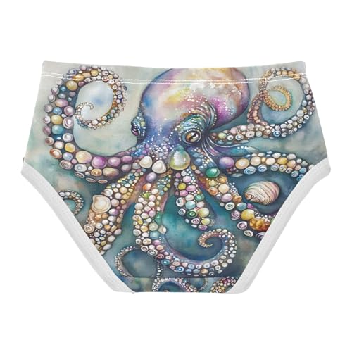 Colorful Octopus Toddler Girls's Underwear 2T 202b87692