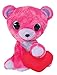 LUMO STARS Valentine's Bear Puss Classic - Juguetes de Peluche (Animales de Juguete, Rosa, 3 año(s), Oso, Niño/niña, Interior)