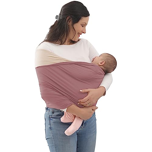 Reversible Baby Wrap Carrier for Infants up to 35 lbs