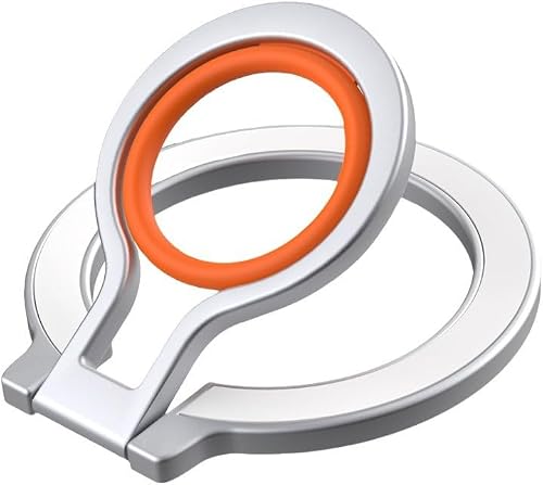 NTidea Thin Fit for MagSafe Snap Phone Grip Ring Holder 360° Rotation Ring Compa