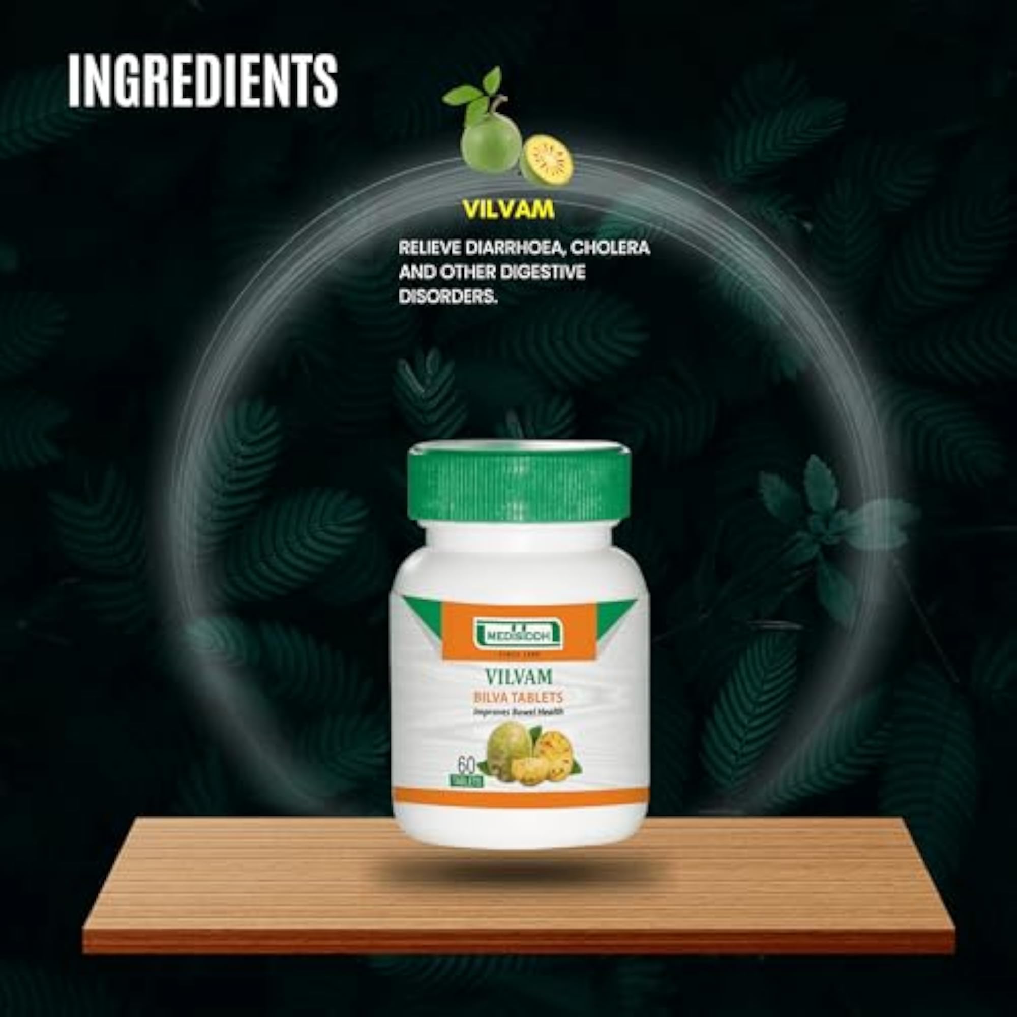 Medisiddh Vilvam/Bilva Tablet, 60 Nos