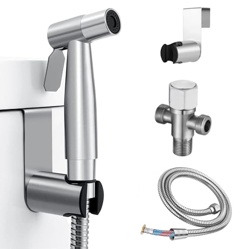 Ducha higencia para wc - bidet para wc - incluye todo lo necesario para su montaje - sistema de montaje facil - Ducha bidet - ducha inodoro