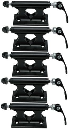 2pcs Bicycle Clamp Detachable Bike Fork Mount Front Bike Rack Truck Quick Release Fork Mount Carrier