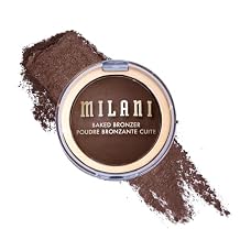 Milani Baked Bronzer - Long-Lasting Powder for Natural Sun-Kissed Glow- Lightweight, Buildable & Streak-Free Makeup with Radiant Finish- Talc-Free, Vegan & Cruelty-Free, Made in Italy, Sicilian Sunset