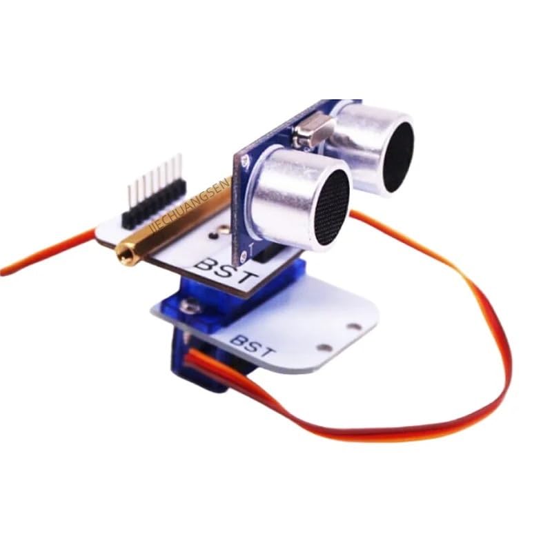 Servo SG90 9g avec support ultrason anti obstacle pour robotique Arduino et bras de rotation DIY