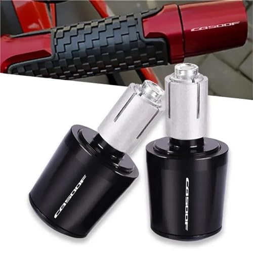 Bouchons de guidon CB500F argent pour protéger les poignées moto