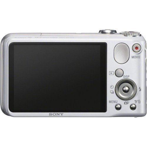 Image of Sony Cyber-shot DSC-HX10V 18.2 MP Exmor R CMOS Digital Camera with 16x Optical Zoom and 3.0-inch LCD (White) (2012 Model)