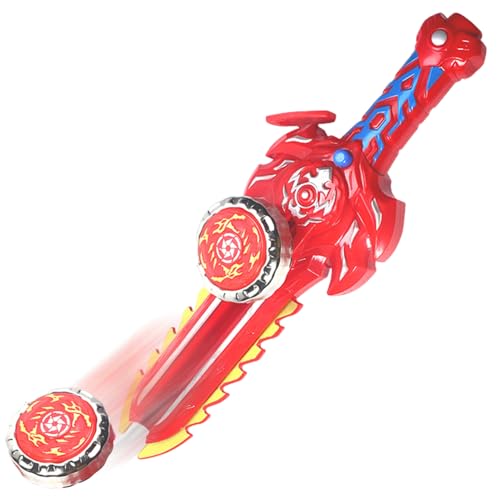 Euyehn Batalla De Trompos | Giróscopo Spinner para Niños - Trompo Giratorio Interactivo, Juguete De Pelea con Sonido Y Luces para Niños Y Niñas De 6+ Años