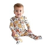 Posh Peanut Convertible Baby Sleepers - Boys Footless Baby Pajamas with 2 Way Zipper for Easy Diaper Changes