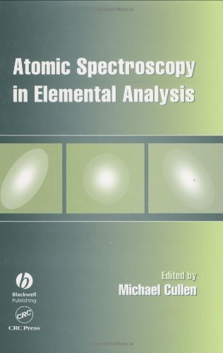 Atomic Spectroscopy in Elemental Analysis (Sheffield Analytical ...