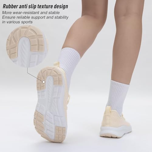Image of ZYEN Wide Toe Box Shoes Women Non-Slip Ultra Light Running Sneakers Extra Wide Feet Arch Support Walking Shoes Tennis Diabetes Breathable Gym Workouts 6-12