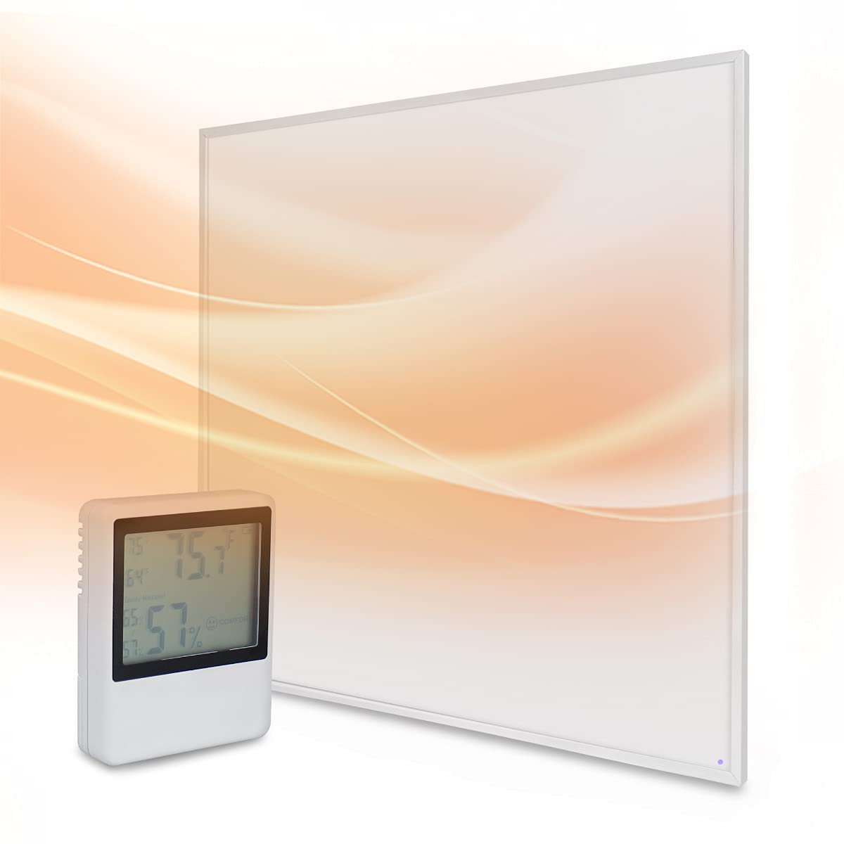 Buy Mirrorstone 350W Solis WiFi Far Infrared Panel Heater Suspended