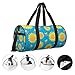 Bee Sunflower Travel Duffel Bag Large Weekender Overnight Bag Fashion Sports Gym Bags