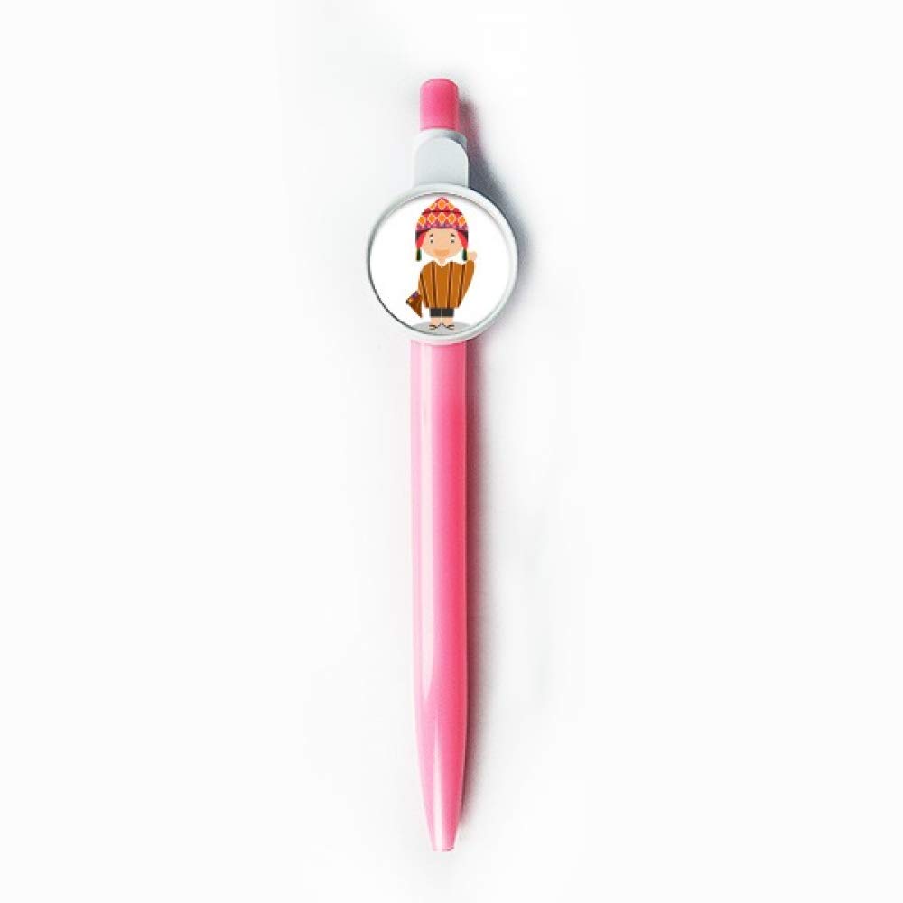 Stylo à bille rétractable Pérou original pour l'école - 5