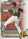 2022 Bowman Draft #BD-154 Jack Brannigan Pittsburgh Pirates 1st Bowman Official MLB Baseball Card in Raw (NM or Better) Condition