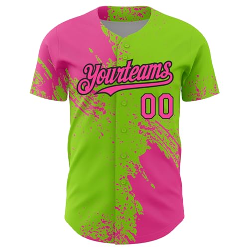 Camiseta personalizada para béisbol con diseño bordado, uniformes deportivos para hombres, mujeres, niños y niñas miniatura 2
