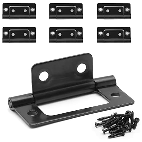 Litoexpe 6 Pcs Non-Mortise Hinges Cover