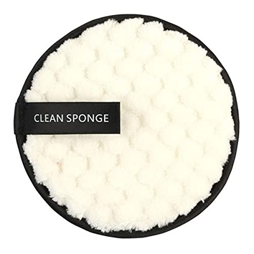 Bnf® 2xReusable Microfiber Makeup Remover Puff Pineapple pattern (white) Health & Beauty Skin Care Makeup Remover-image-17
