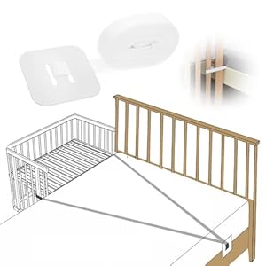 Wgewfhdf Beistellbett Befestigung 6M Gurt für Babybett, Beistellbetten Gurt, Beistellbett Befestigung, Universelle Sicherer Halt für Babybett und Boxspringbett – Einfache Verankerung und Montage